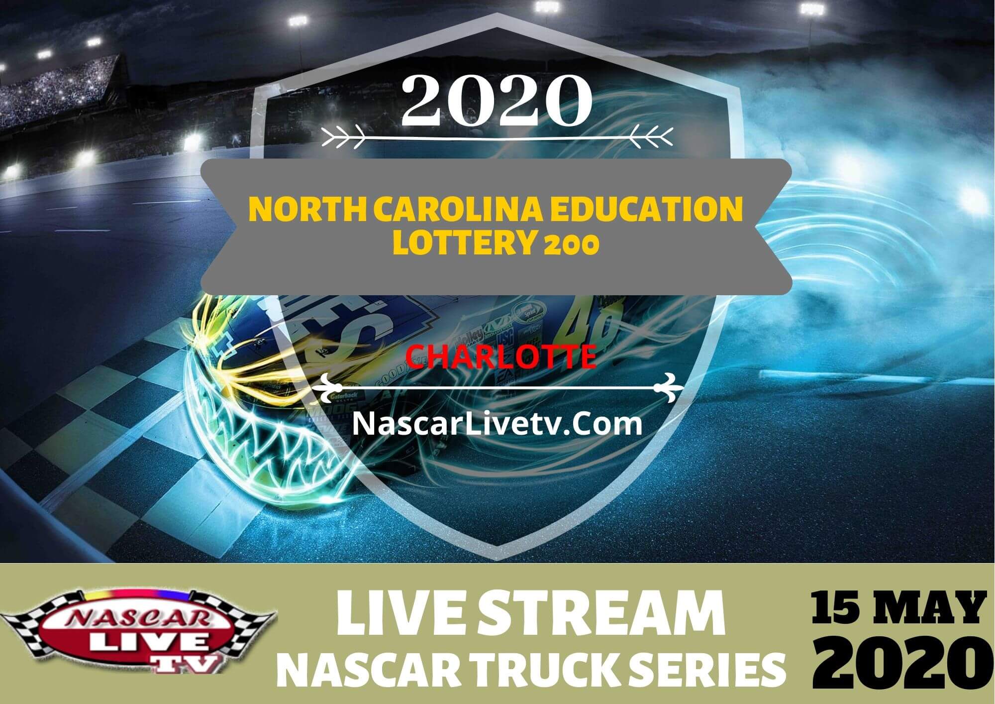 Nascar North Carolina Education Lottery 200 Live Stream 2020 at Motor